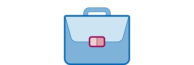 koffertje zonder pijl - in dienst-Werknemers